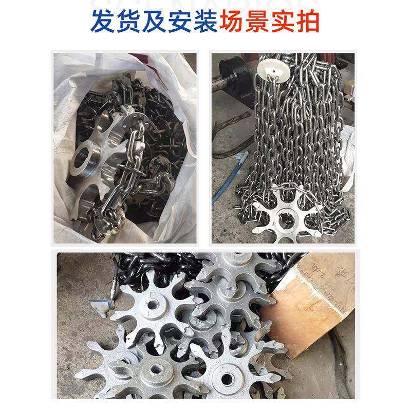 械管链204输送机链轮机链配件输机械传动送链轮不锈钢管输送机链