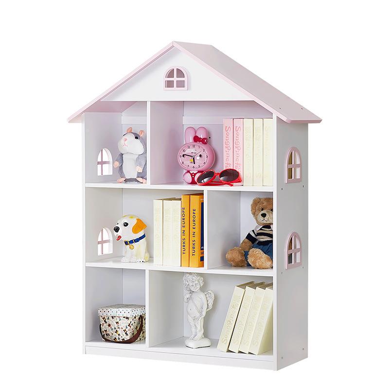 儿宝儿童书架玩柜具储物收纳宝绘本架收纳架幼园阅读PJD区落地置