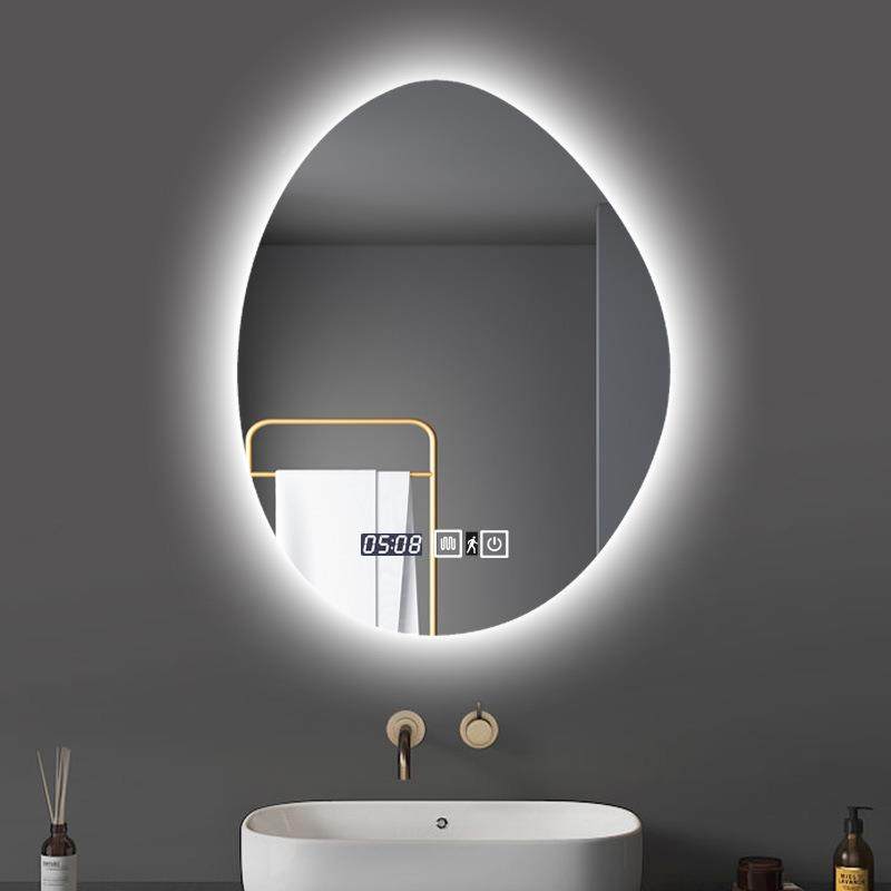 led室镜规圆304形不则镜异形镜子卫生浴间智能挂墙式洗手台化妆镜,家装主材,浴室镜,淘宝优惠券,粉丝福利购,淘宝优惠卷