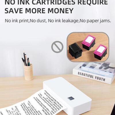 新品A4便热捷式无墨敏打印37983机用家作学习办公打印机Phomemo业