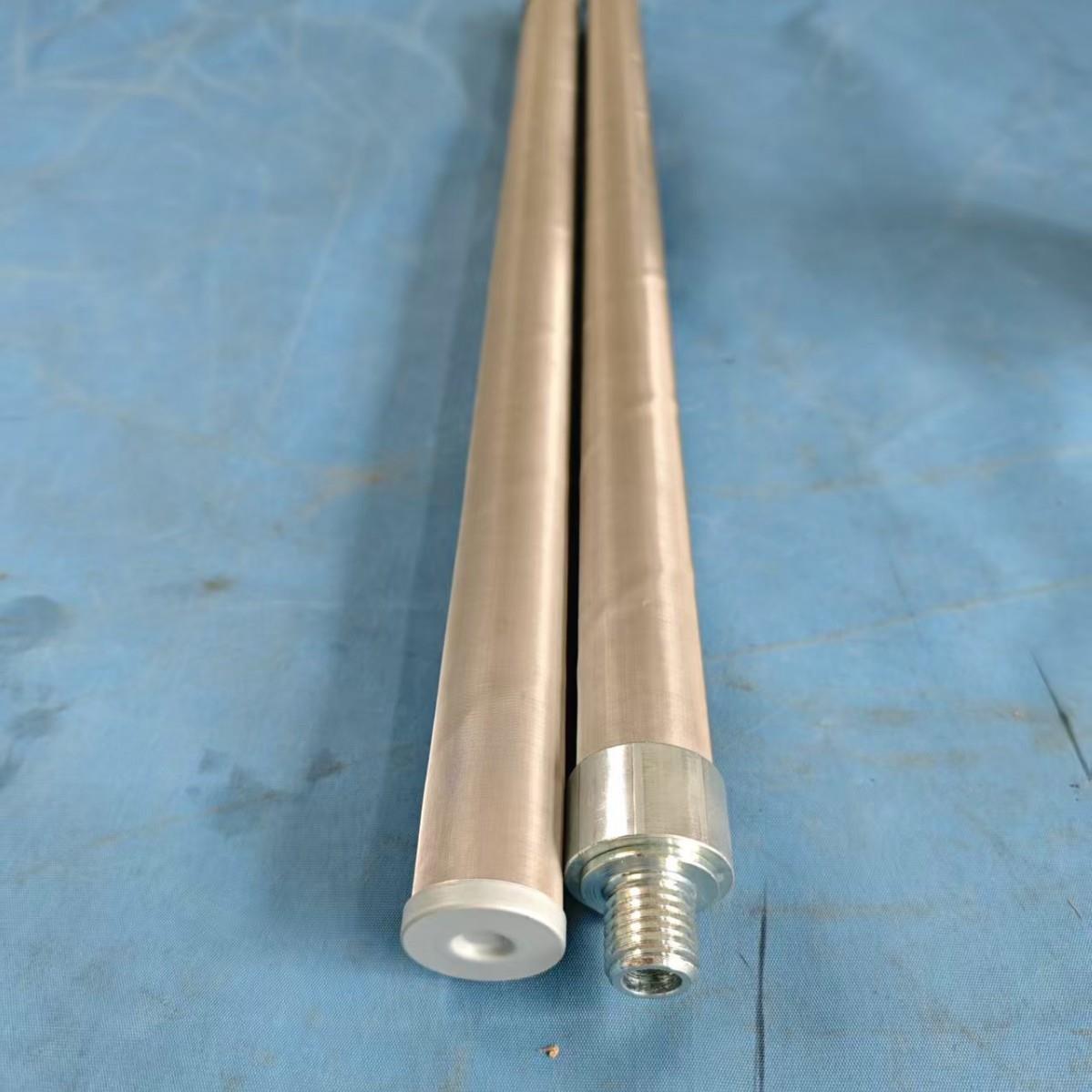 不钢楔形网绕锈丝筛滤芯圆柱形DJN网筒工业管管道过滤滤筒器冲孔