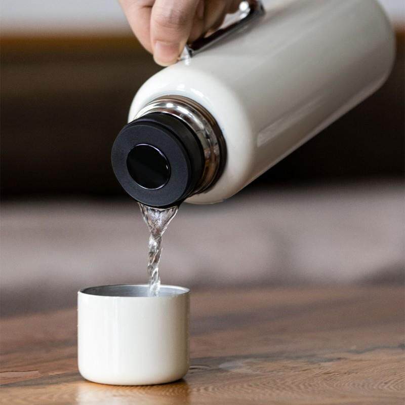 旅行壶带把手容量小HL-366RC高颜值车载户外便携茶水分离31不6锈