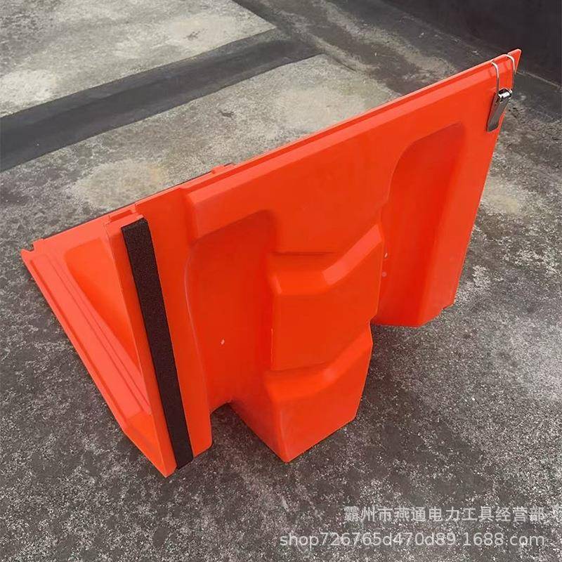 A堵S塑料挡水板1m组合式防水板可拆卸速装库式折1mB叠椅L型车水挡
