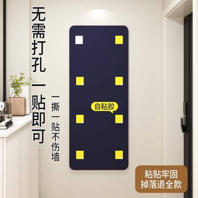 #软镜子衣贴墙自粘轻奢家身用亚克力试衣镜卧室玄门关BFM后全穿包