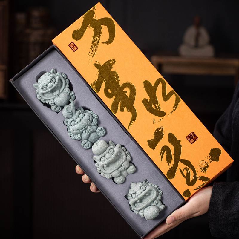 可爱招财貔貅桌面装饰品寓意心想事成摆件礼盒装送领导长辈伴手礼