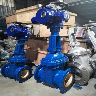 矿用电动法兰连接配水闸阀PZ941H-40C电动排渣闸阀金属硬质合金钢