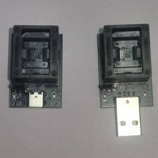 Emmc编程器,emmc153烧录座转usb2.0,数据恢复,小度字库读写