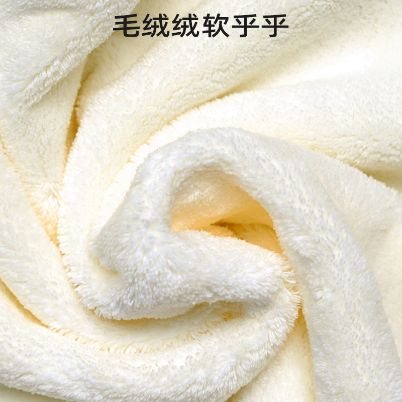 宠物专用吸水毛巾手插式猫咪速乾浴巾刺绣图案超柔软狗狗洗澡毛巾