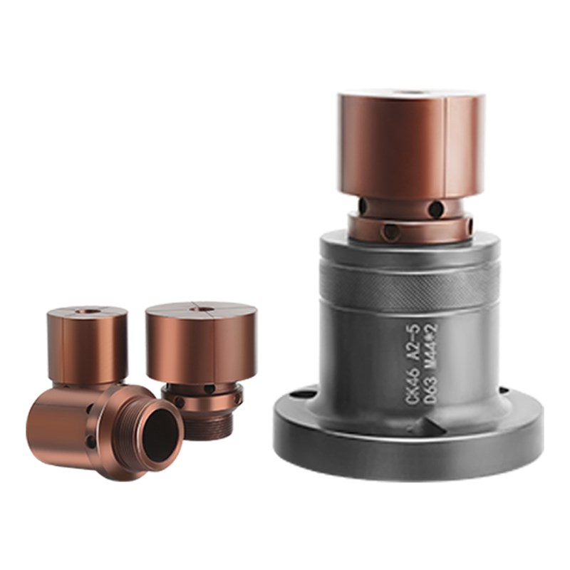 数控车床内撑轴头36型46型0640型52型内涨夹头内孔后拉式机床夹具