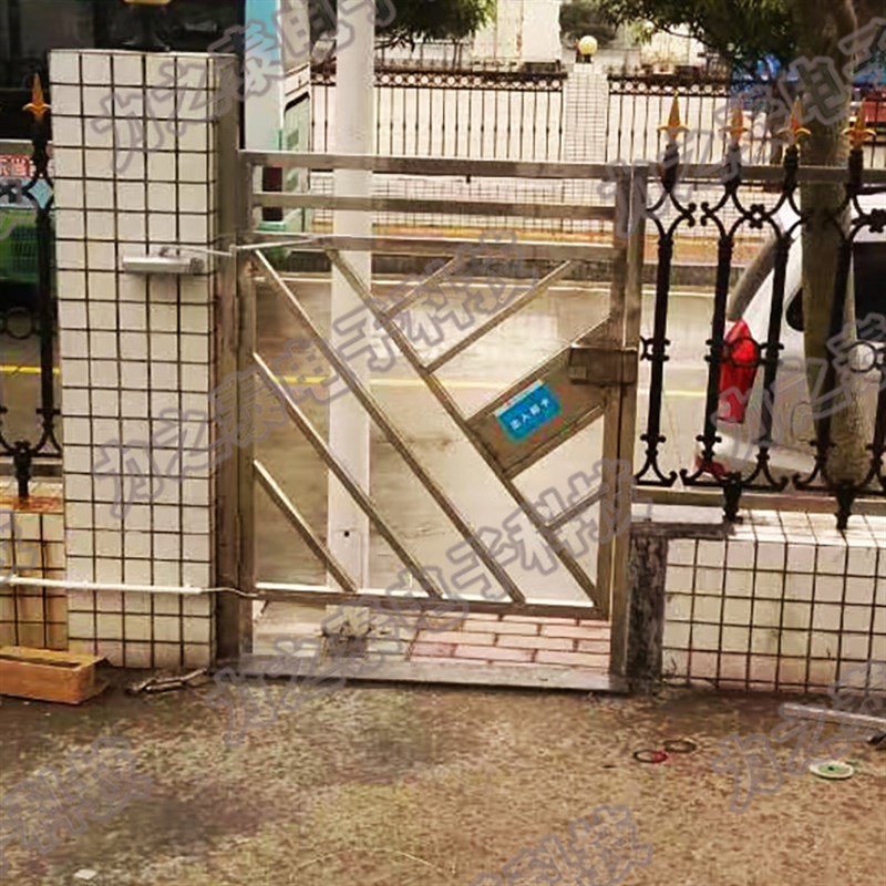 铁门大门侧装闭门器缓冲静音关门机自动关门器庭院门静音关门装置