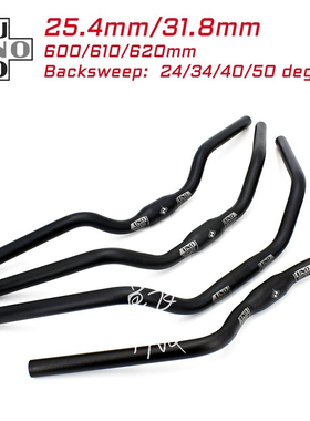 UNO山地车自行车弯把单车休闲复古把横车把燕把M把海鸥把公路把