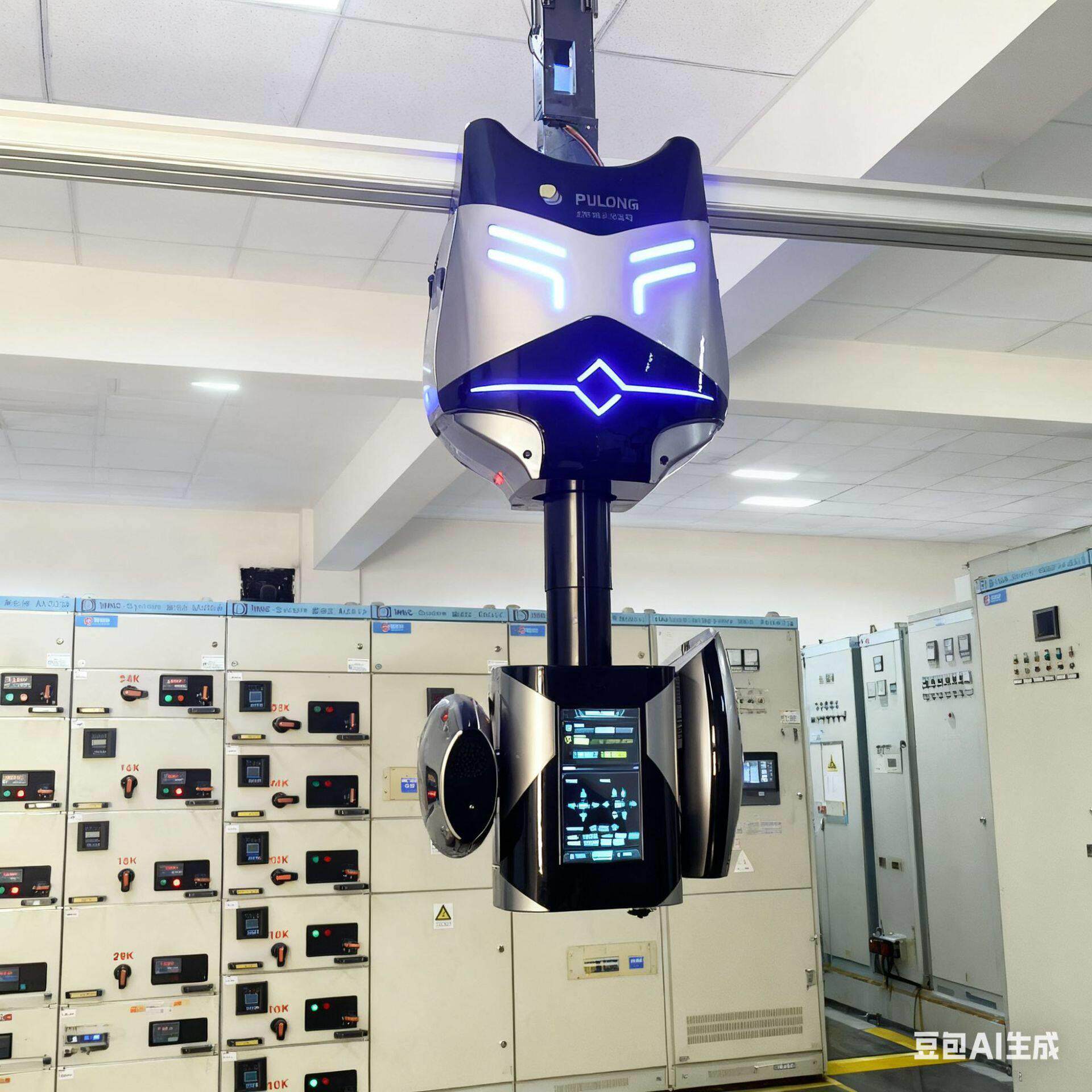 科技挂轨式AI多光谱热成像机器人变压器复合诊断方案