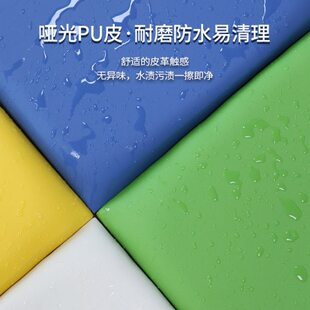 心理宣泄室情绪发泄击打隔音减压PU皮彩色防撞宣泄墙软包防摔地垫