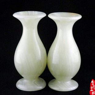 玉器阿富汗花摆件 家居装饰工艺品 阿富汗玉摆件