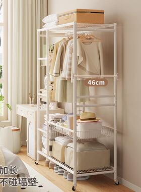 简易衣橱15262柜家用置卧室出租房组合衣小户型衣架加厚钢管网篮