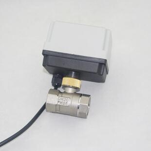 二线断电自动复DYG位不锈钢耐酸碱常开闭动球阀12V2电42V260V4分