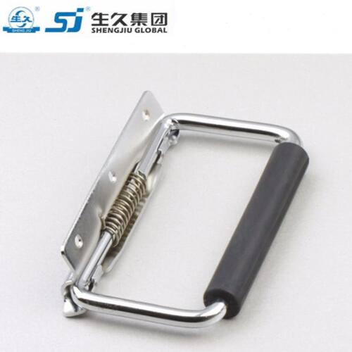 生久柜锁 工具箱把手可转动拉手 活动拉手 工业拉手折叠LS504-1亮