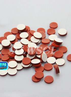 8-425 8MM（预切口） 2ML自动进样瓶进样特氟龙硅胶垫 替代岛津