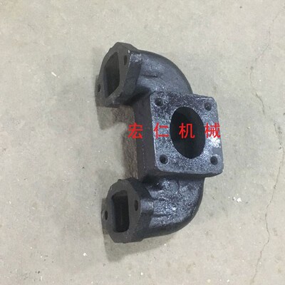全柴/力佳/潍坊2100/2105/2108柴油机排气管 装载W机小铲车排气管