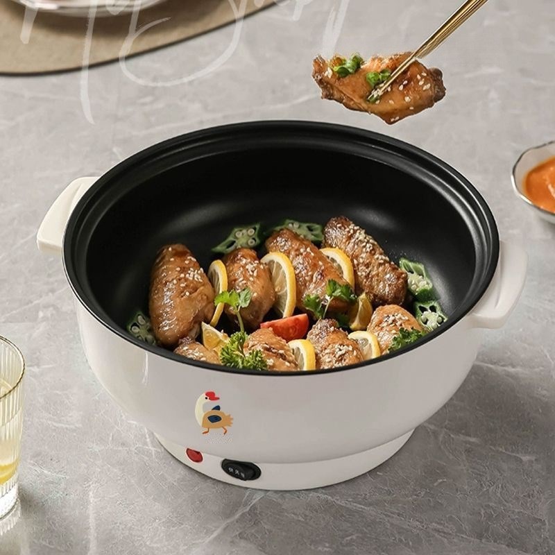 德国全自动电煮锅多功能s家用大容量电炒锅电饭煲宿舍学生锅不粘