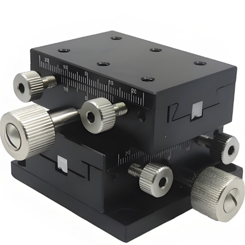 E-EIL06/E-EIL66/E-EIL3D6-50 60 90手动位移台 燕尾槽式