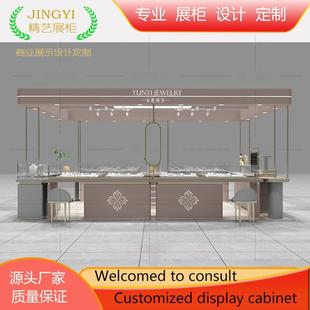 商多货柜点位冰柜珠宝饰117品展示柜定制场珍珠首饰陈经列璃玻柜