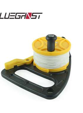 Blueghost 46米 潜水 象拔用 把手线轮 潜水用配件 洞穴牵引绳