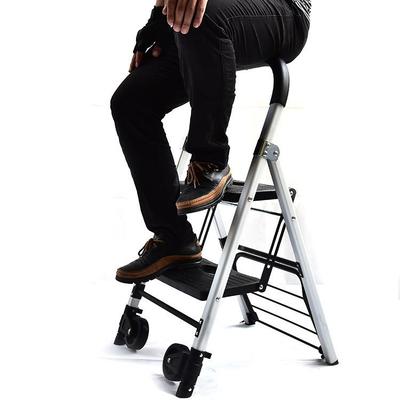 四步梯折二轮取货拉货超市货ULD架车拣货叠人字梯子高绝缘登登高