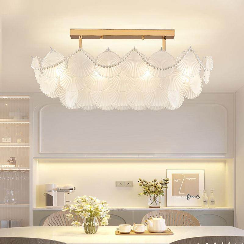 式轻灯羽毛客厅97吊灯奢新款法式卧室灯餐馨厅奶油灯法具温客厅吊,家装灯饰光源,智能吊灯,淘宝优惠券,粉丝福利购,淘宝优惠卷