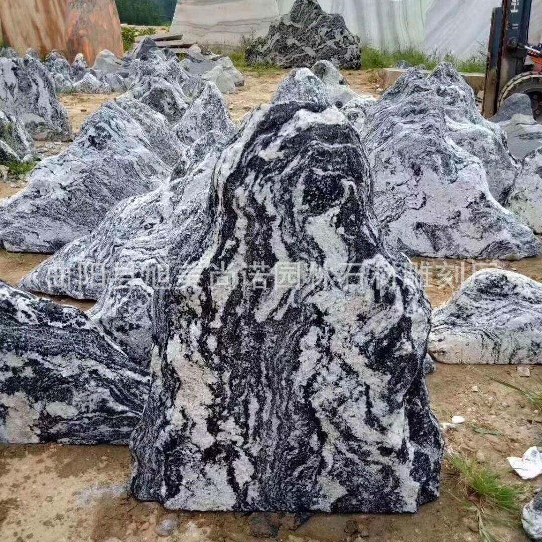 雪浪景观石草石坪石石村36553标石片景观石雪浪石切组合泰山太湖