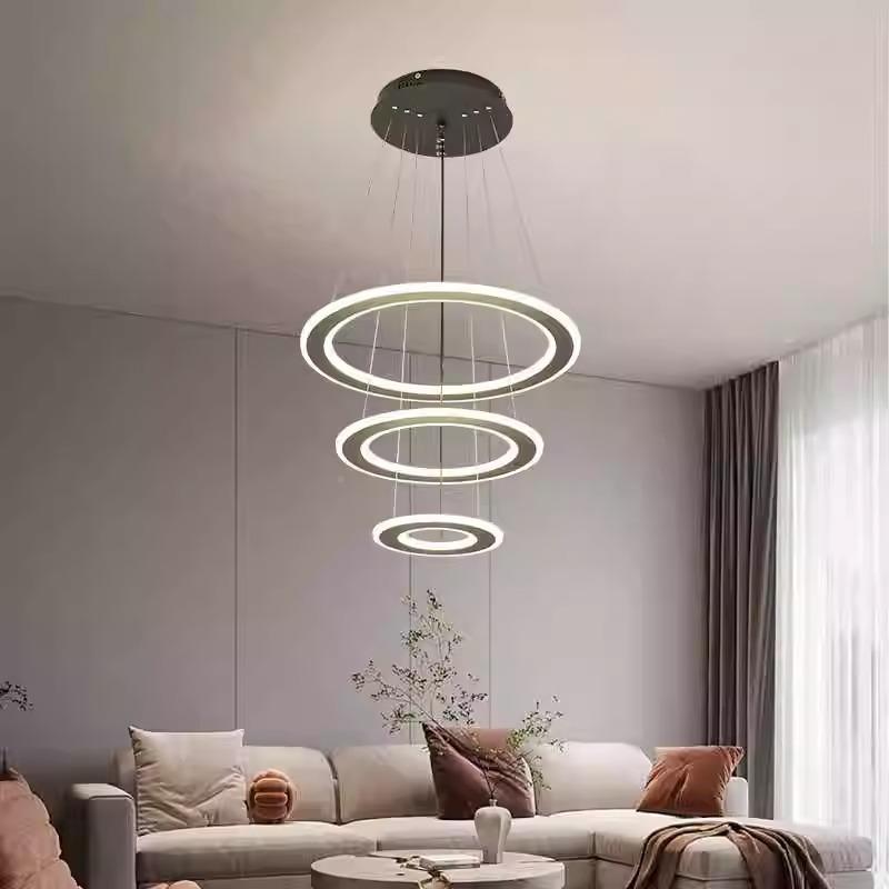 现代简约餐厅吧台in创s风格尚时客774厅吊灯卧室式个性意美环形吊