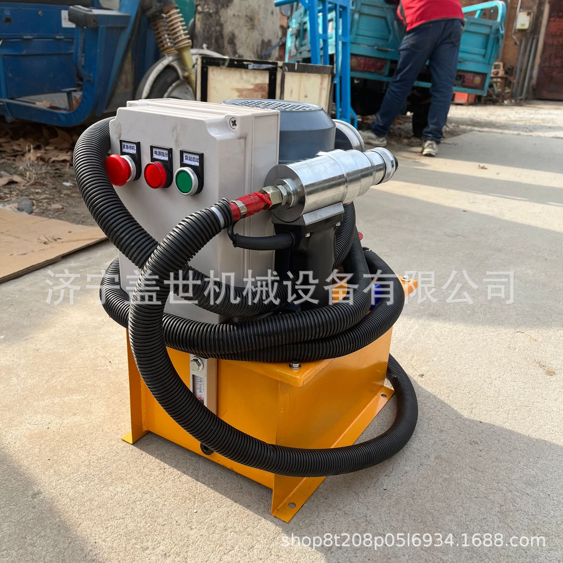 电动液压扩管机手持铜管胀口器换热器管路扩口设备铝管扩径机