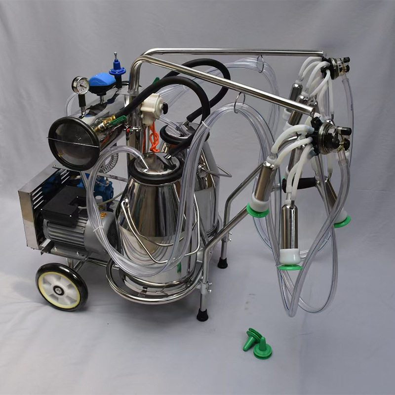 家用畜牧牛羊脉动活塞式移动奶牛奶羊挤奶机骆驼吸奶机简易挤奶器