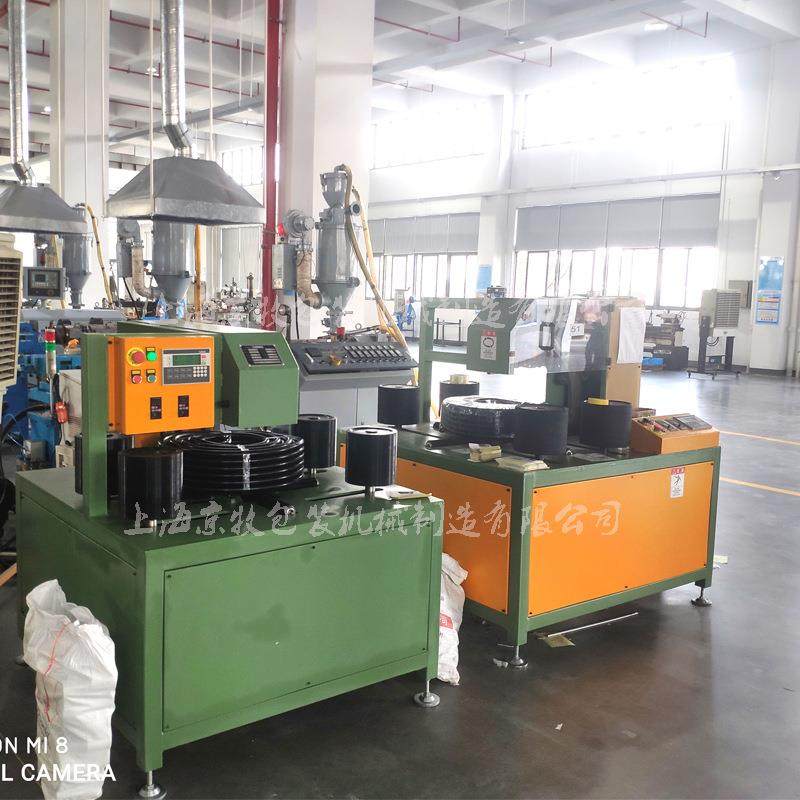 现货垫片轴承缠绕包装机 卧式胶管金属软管穿线管缠绕打包机