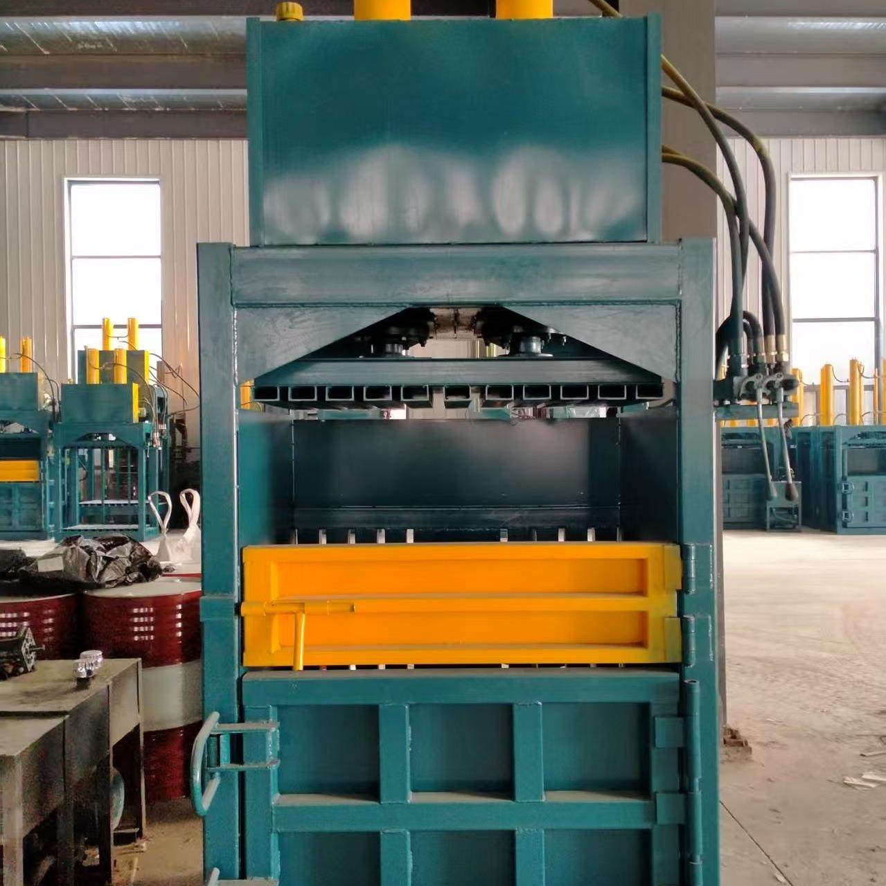 液压打包机厂家塑料废纸编织袋易拉罐胶皮电缆线皮滴灌带打包机