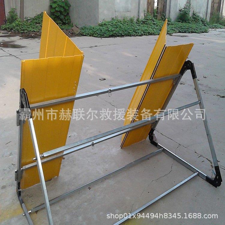 抗洪抢险装配防堤汛子堤便携式坝防可折叠式防护拆卸式挡水板玻璃