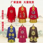 白寿衣体女全套180男老士人高档立刺绣七件套冲喜现代事老年衣服