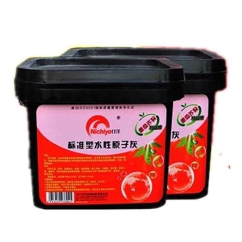 日洋水性原子灰机家具3kg4kg修补充腻子3公斤裂痕填修补械磨具腻