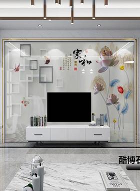 板岩客厅电视背86318景厅新款墙别墅岩板影视墙背客景墙厂家直销