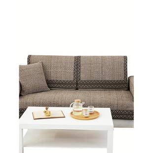 xyt棉麻全子包巾四垫季 实木坐布艺沙发 粗布沙F75THH79发垫新中式