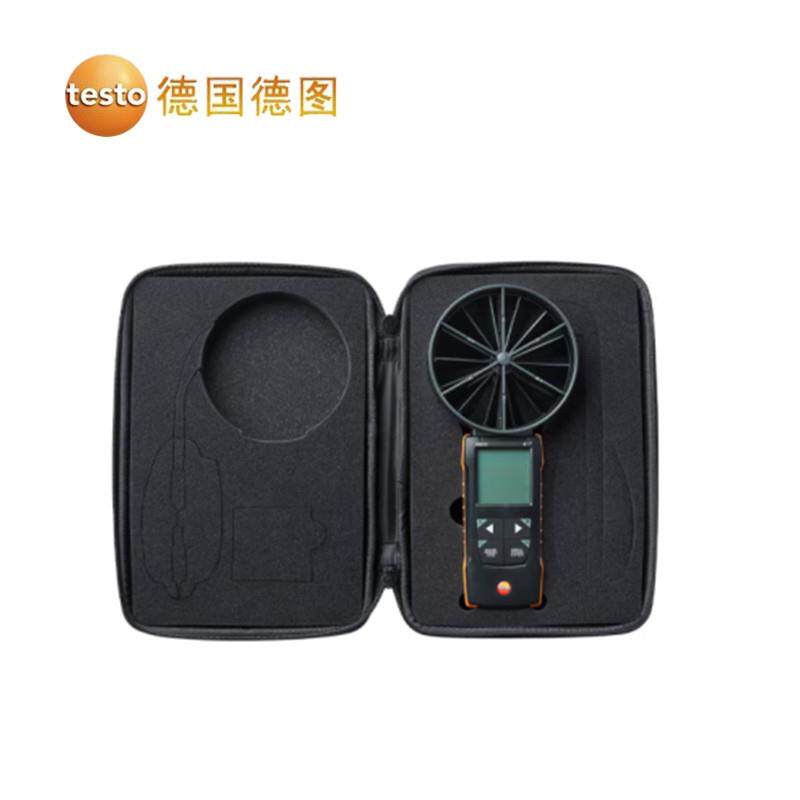 德teost417叶轮风速仪风便携图式风速检testo417测仪手持式速计