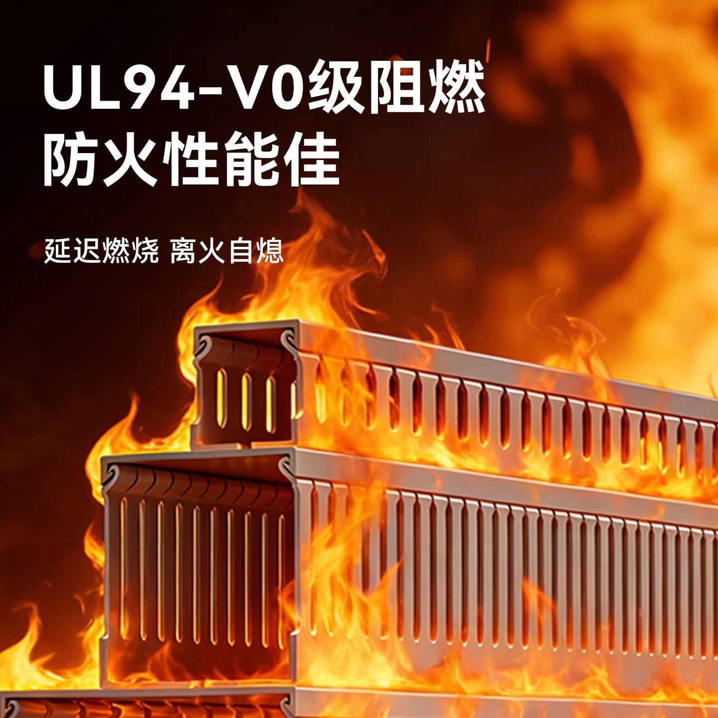 PVC工业理线槽配电柜电气