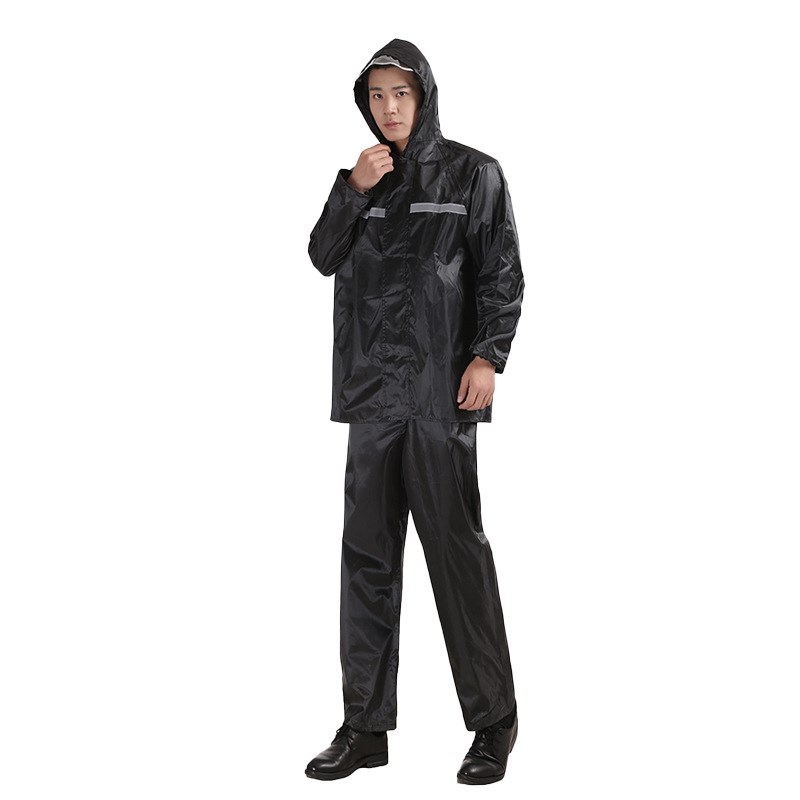 商丘牛津布分体雨衣雨裤套装户外骑行电动车雨披可印字