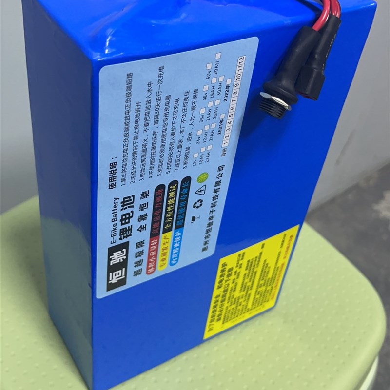 电动车48v锂电池24v36v电动车代驾车K外卖车全新锂电池动力锂电池