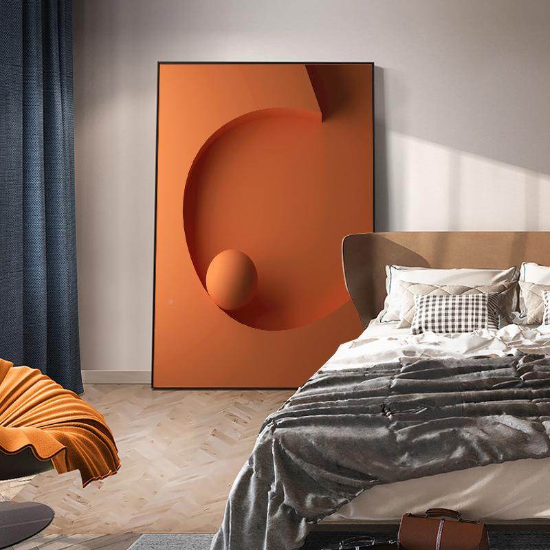 现代6简约2XG-A256英文字母办公室装创饰画意个性沙发背厅景墙客