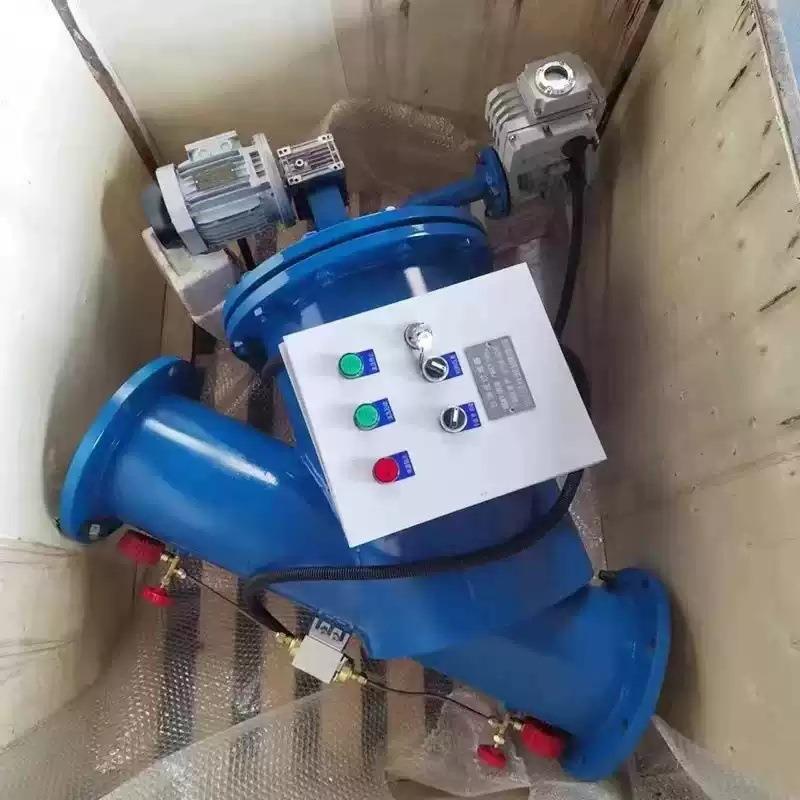 清Y型手摇刷式滤器全自动Y型刷式过自洗刮刀式YAN过滤器管道除污