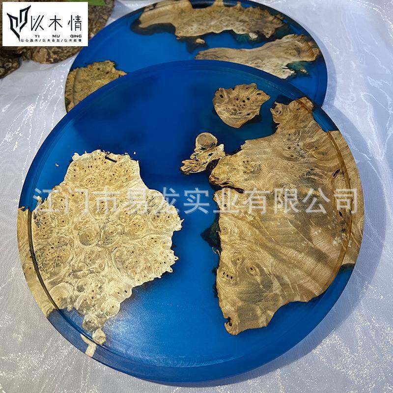 家直化销稳定木果盘厂家用厅摆件树脂水果零食托盘TTY客下午茶蛋