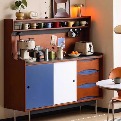 余弦具78354中古体餐边柜实靠墙家木一储物柜包豪斯撞色拼色置物