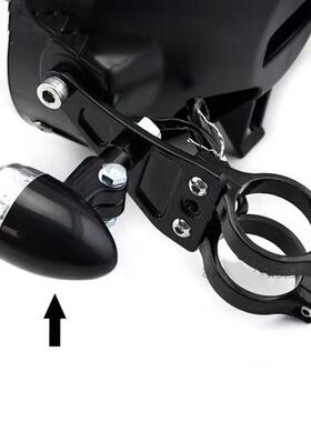 适用41m托m前叉装大灯支架古摩车改复装大灯支架避震OTP-HLB4管安