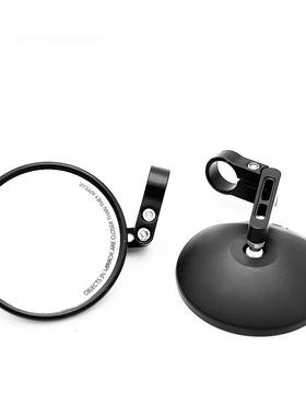 倒摩用托车行可调节自车后视镜车把22-24通车镜51548改装反光镜